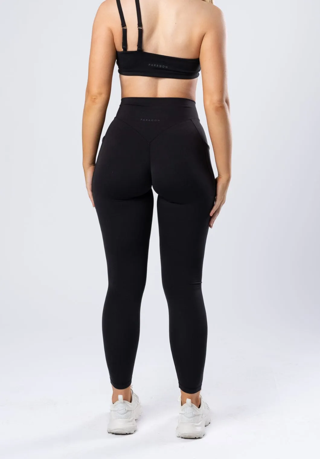 Reluna Dip Pocket Sculptseam™ Legging Black