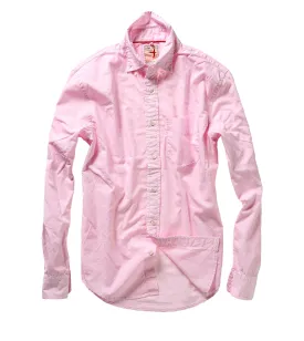 Blush Pink Relwen Poplin Boathouse Button-Down Shirt for Men