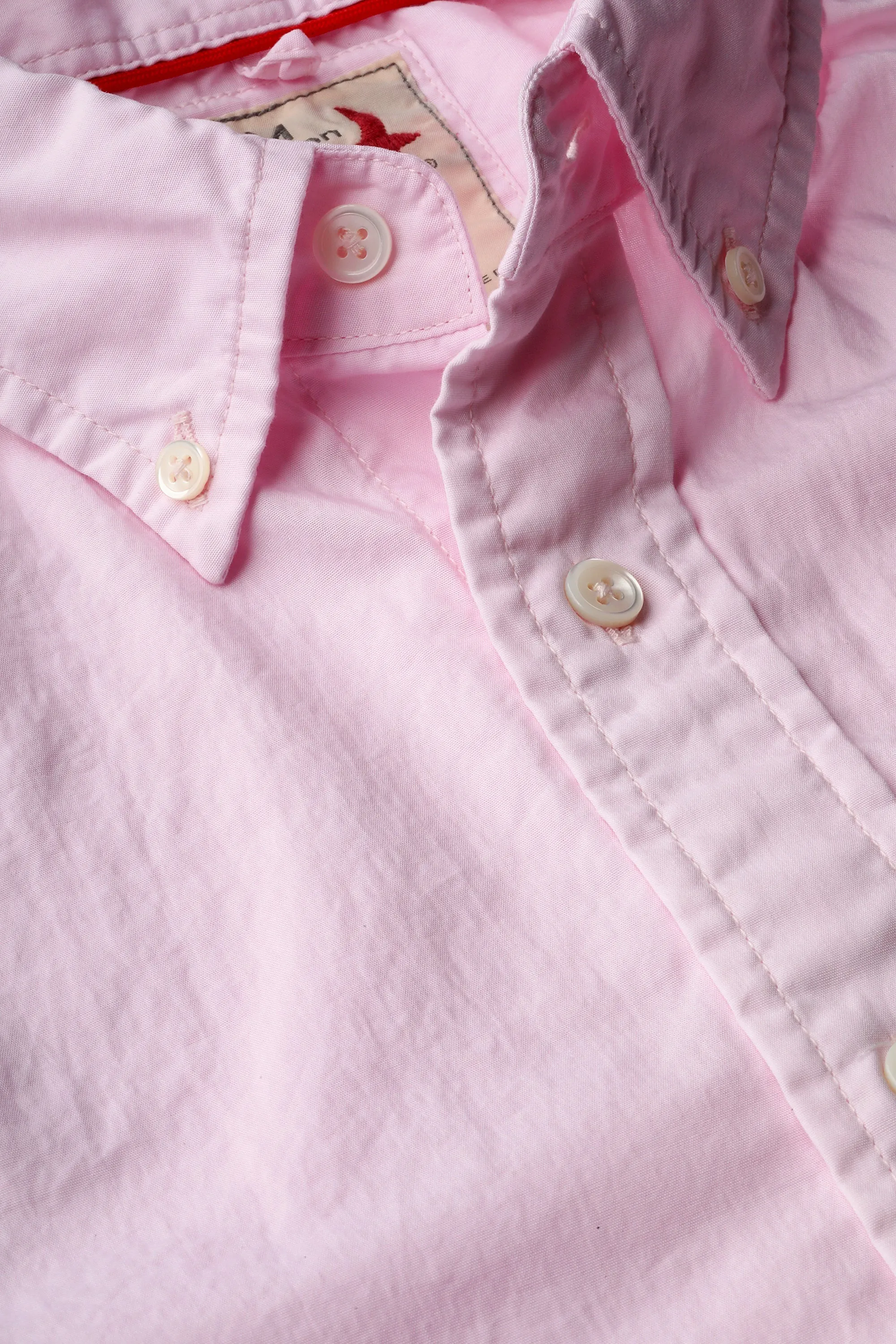 Blush Pink Relwen Poplin Boathouse Button-Down Shirt for Men