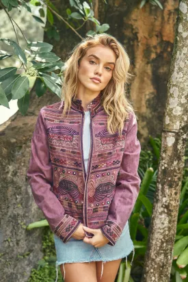 Sapphire Jacket Plum