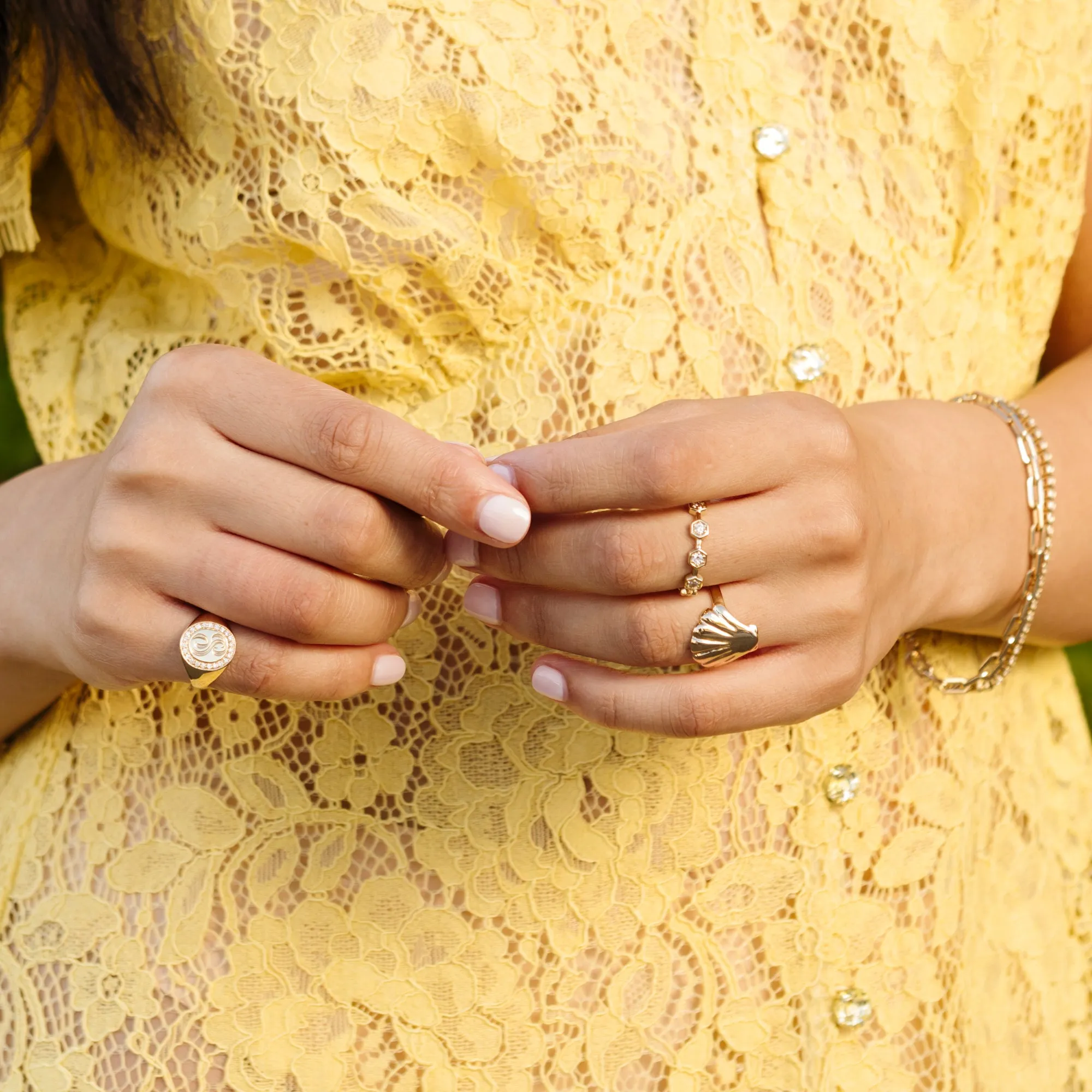 Scallop Shell Ring