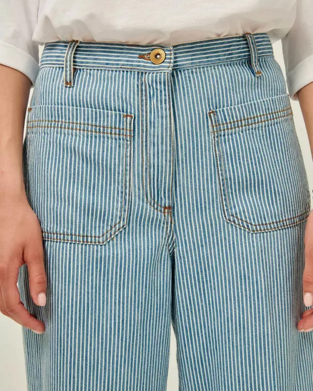 Sessun Aldricks Pants in Coutil Sky