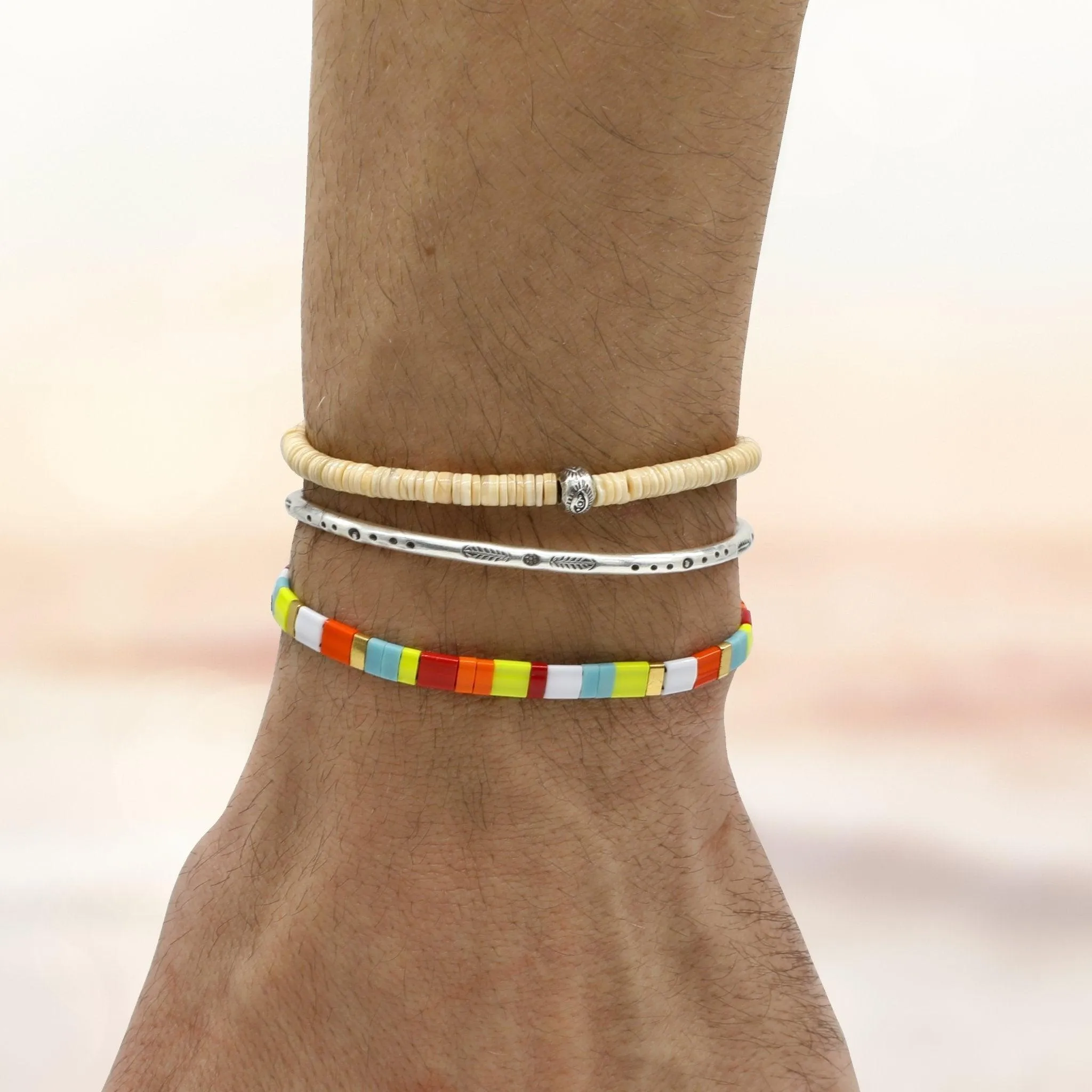 Shell Beads " Milos" Bracelet