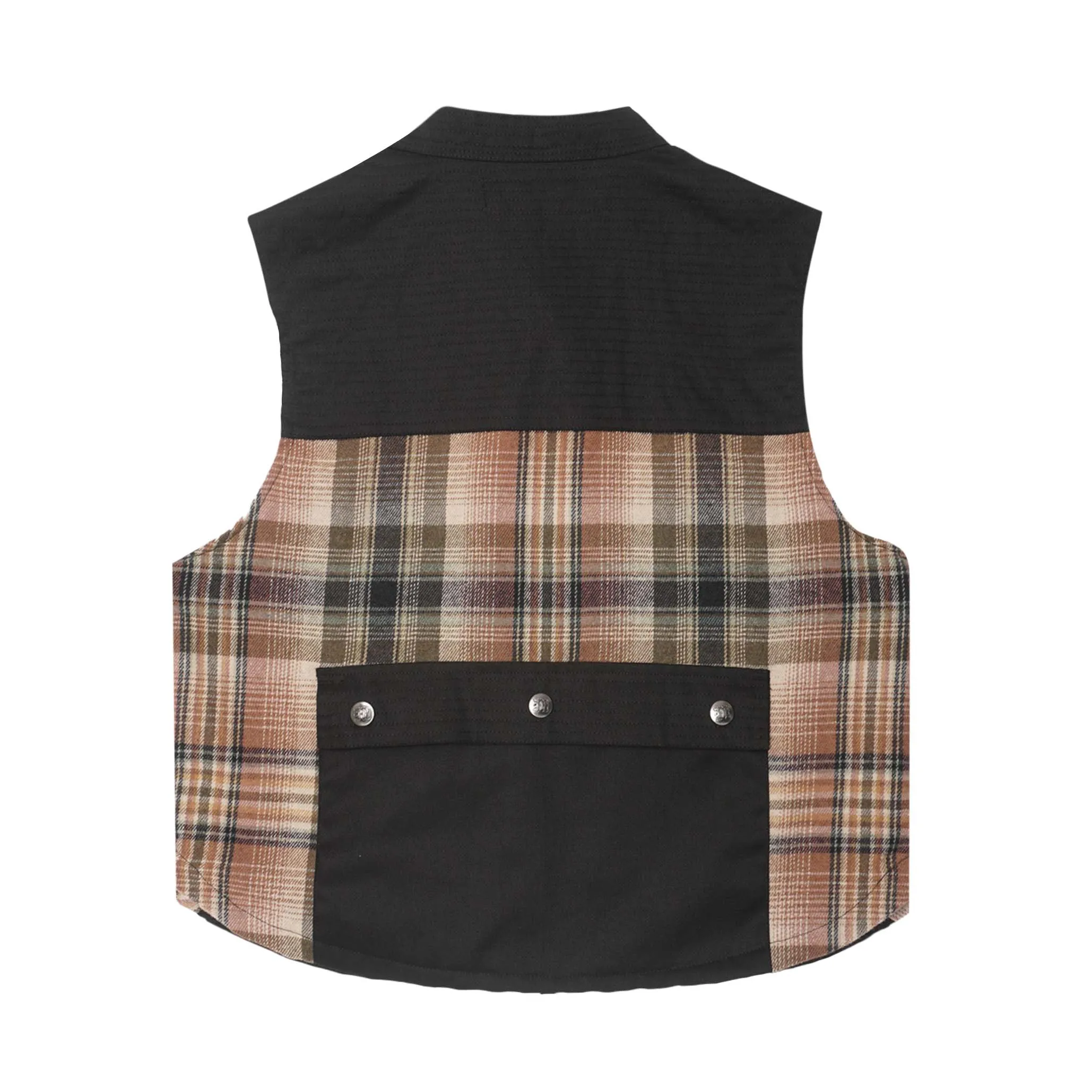 SHINOBI VEST IN APACHE PLAID