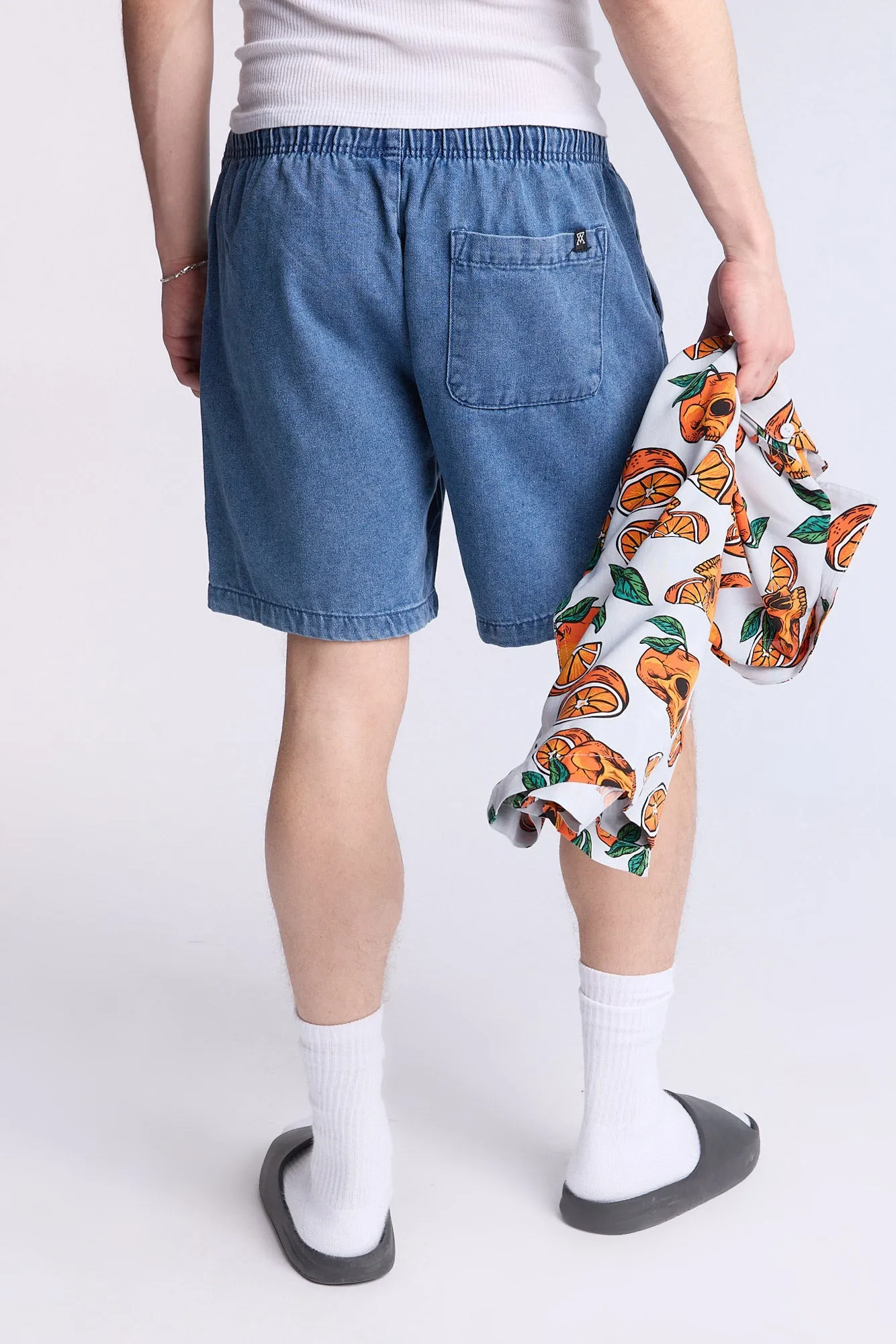 Short en denim Arsenic homme
