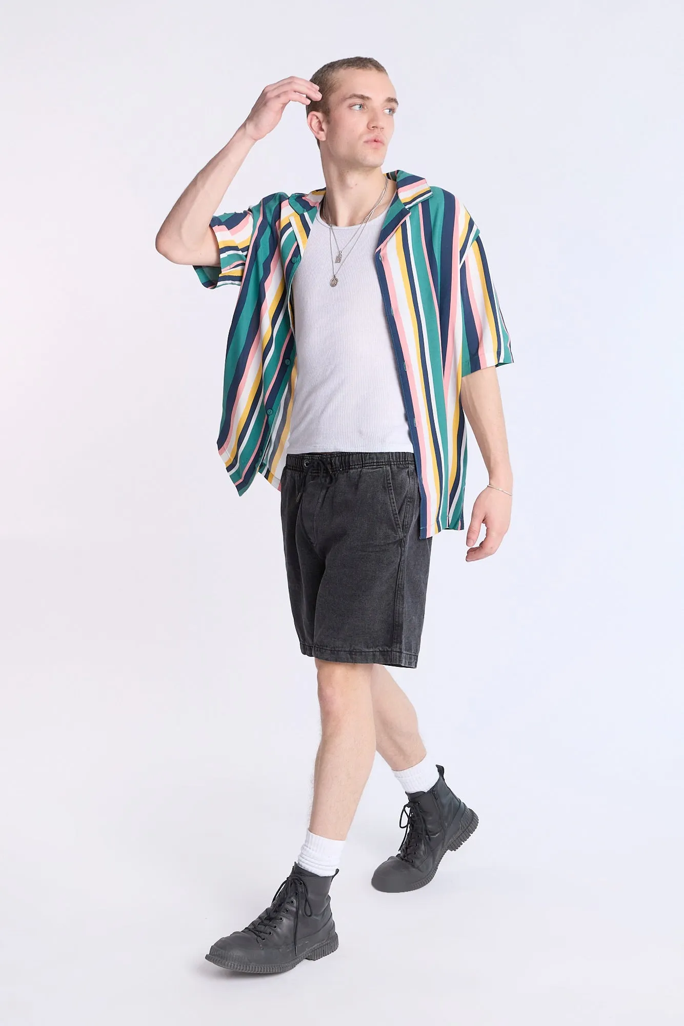 Short en denim Arsenic homme