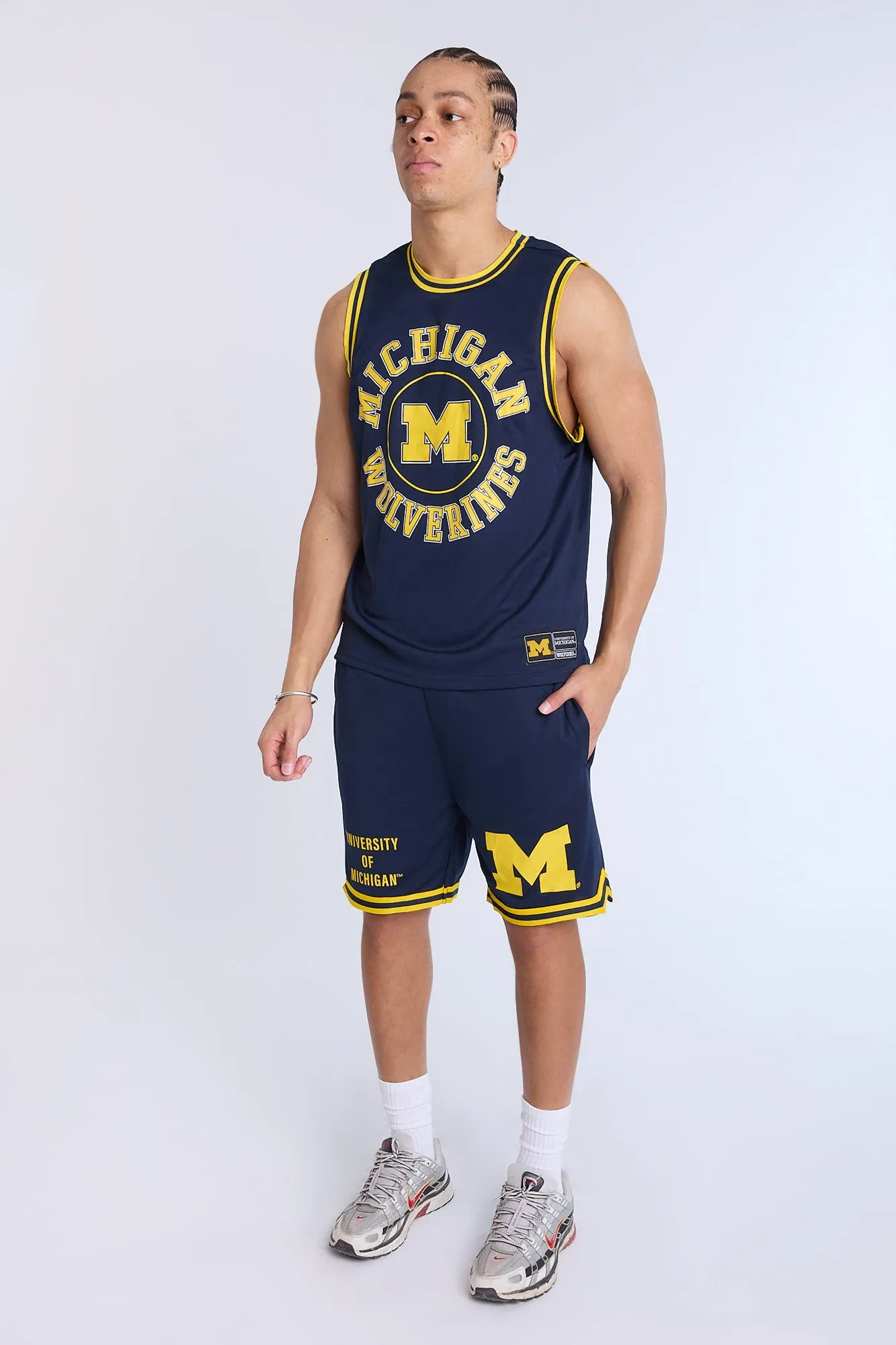 Short en maille Michigan Wolverines homme
