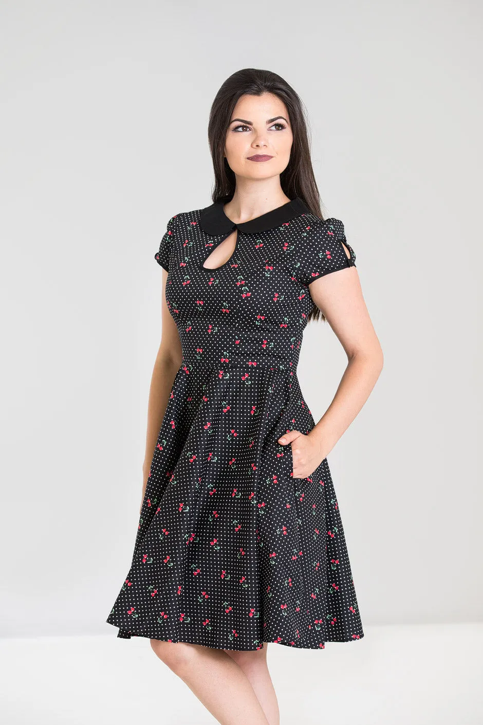 Sophie Mid Dress Black