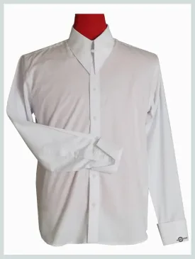 Spearpoint Collar Shirt - White Tab Collar Shirt