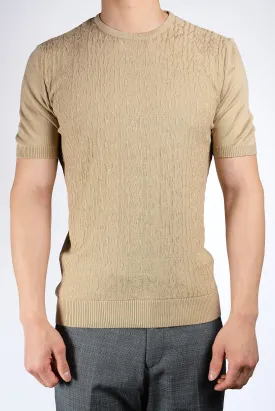 S/S Textured Crew Shirt