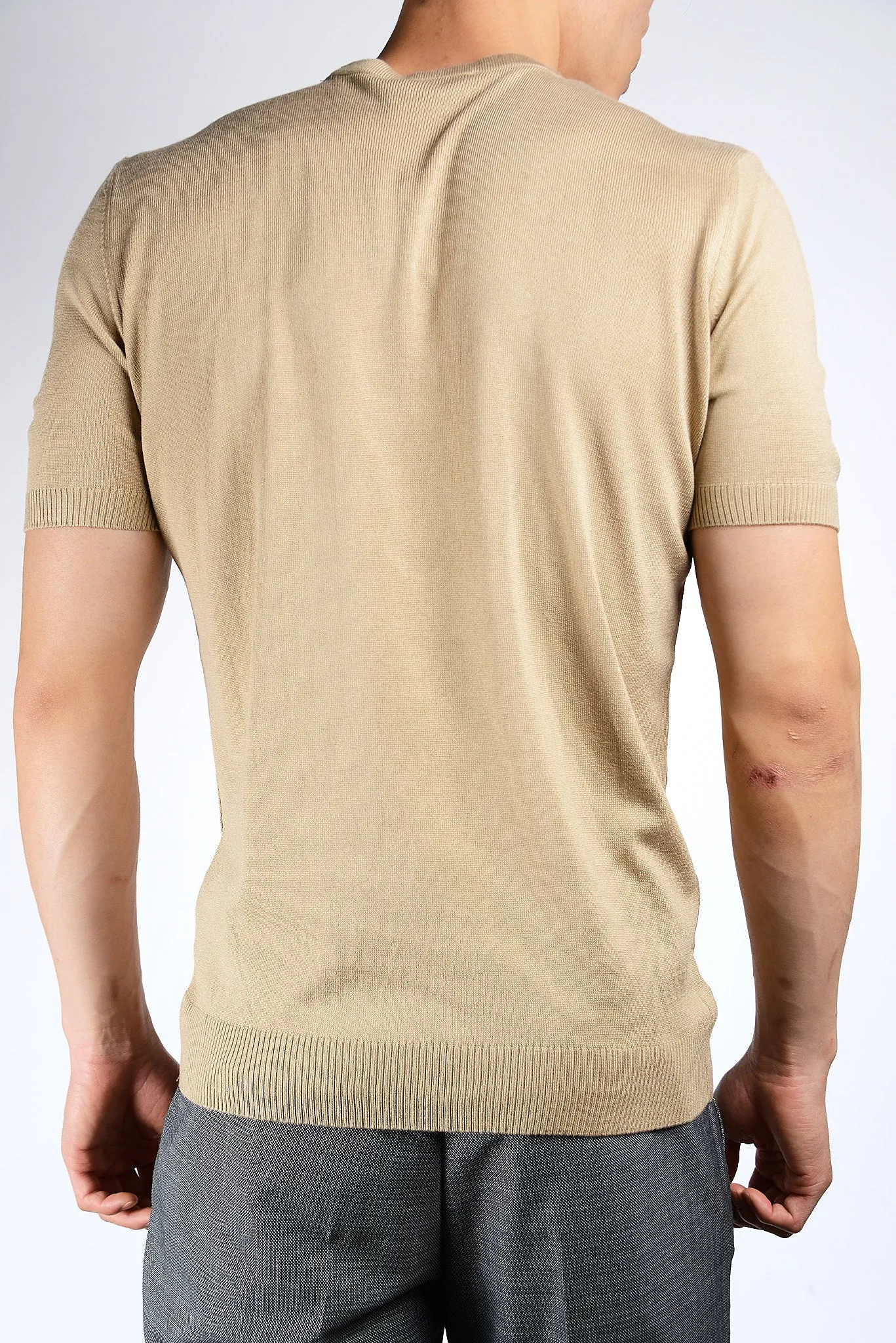 S/S Textured Crew Shirt