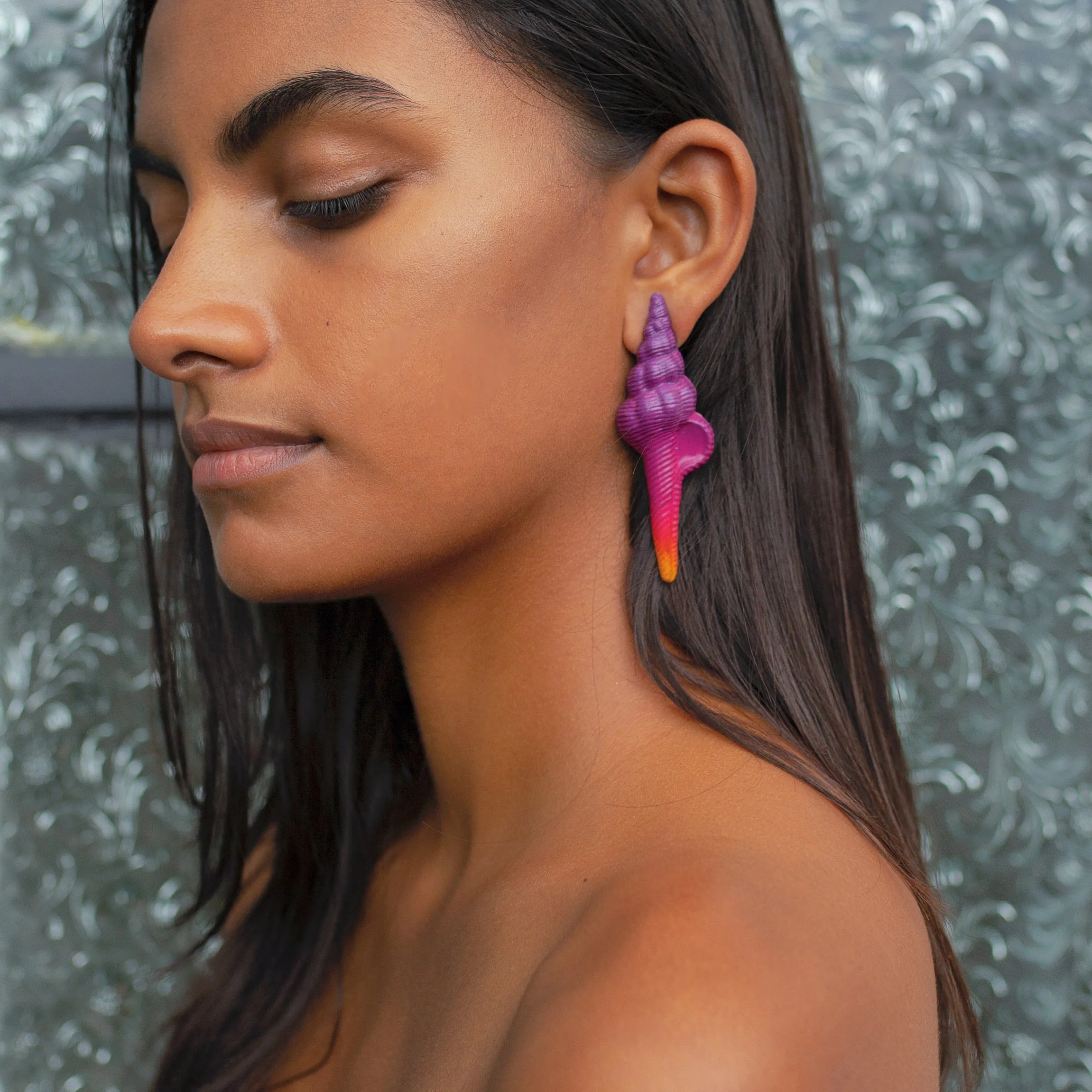 Sunset Shell Earrings