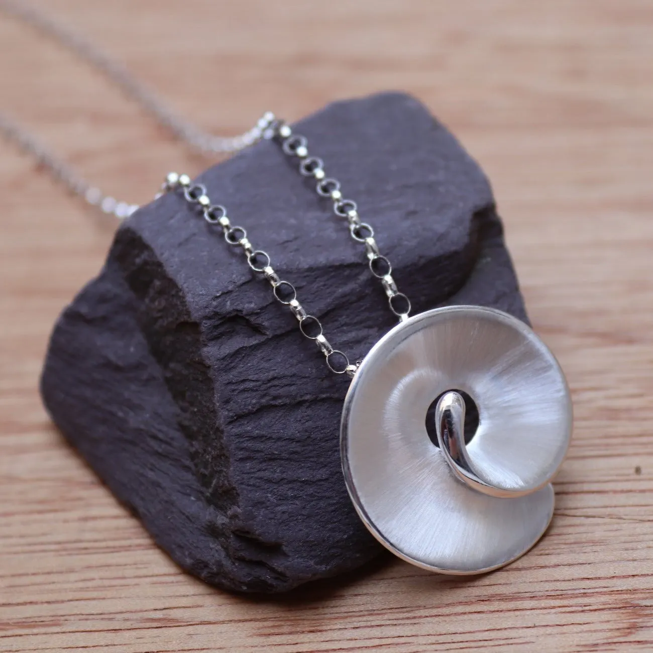 Swirl Shell Pendant
