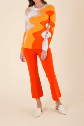 TANGERINE BOOTCUT PANT