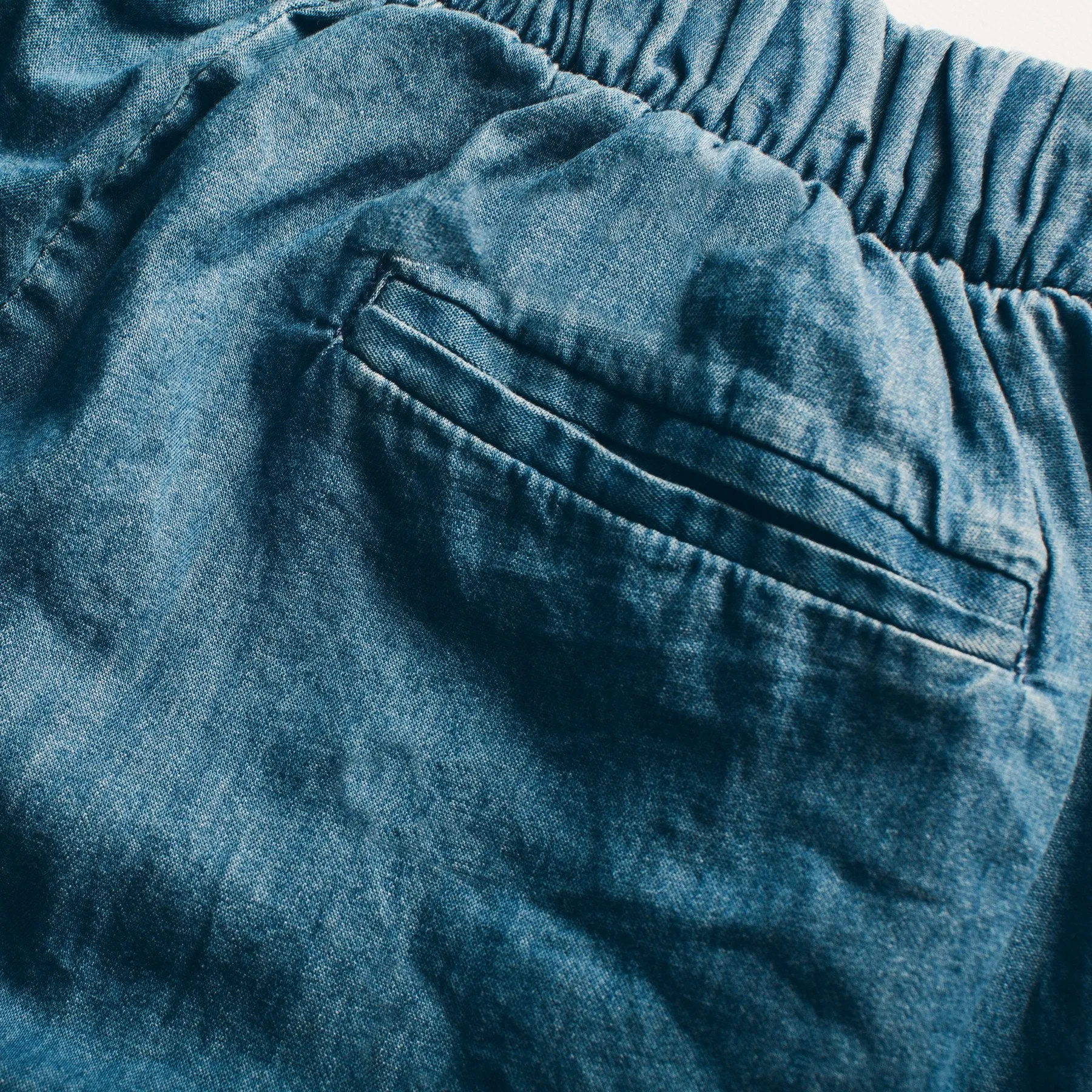 The Isla Pant in Sun Bleached Denim