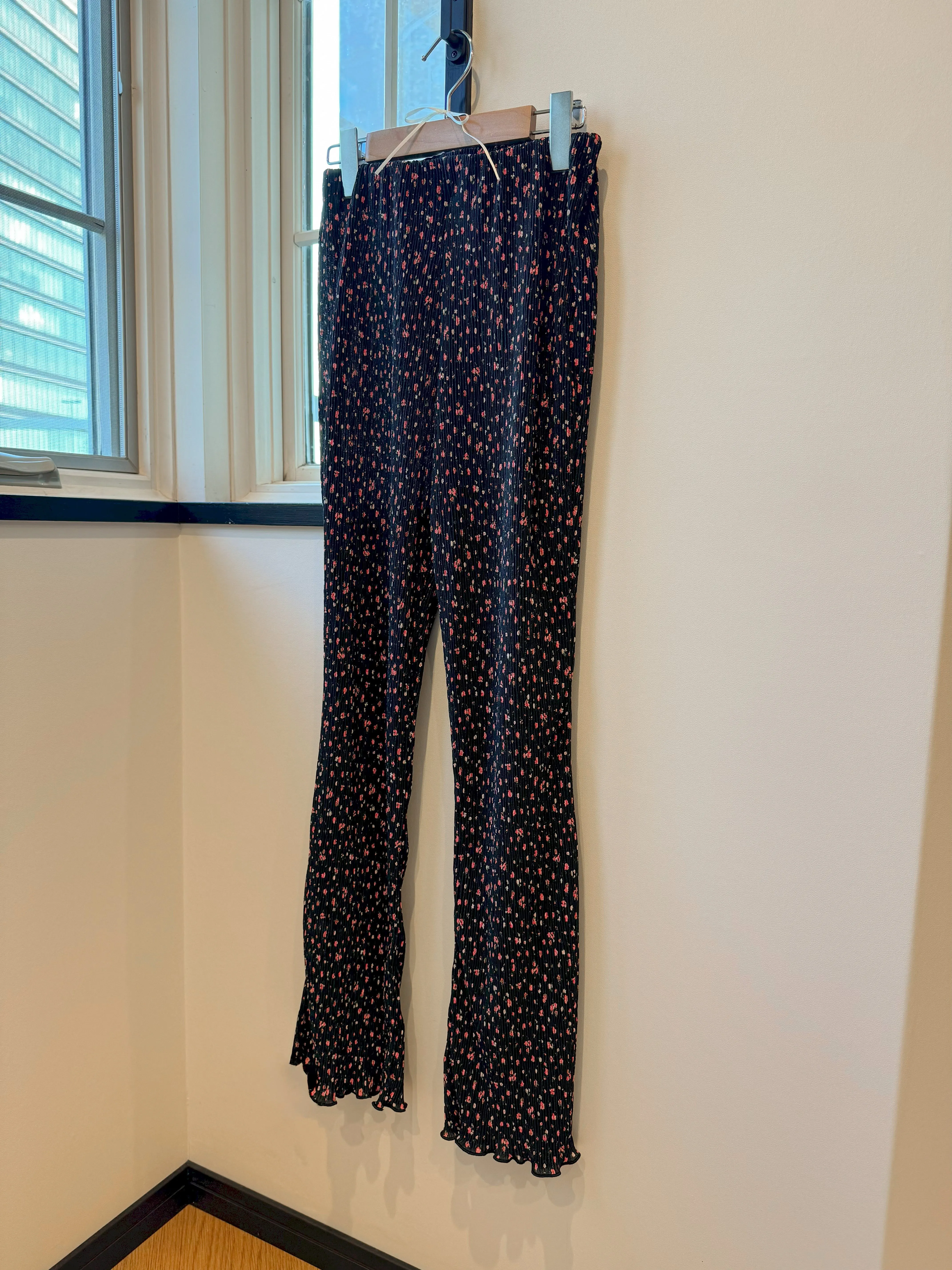 Tiny Flower Rib Pants