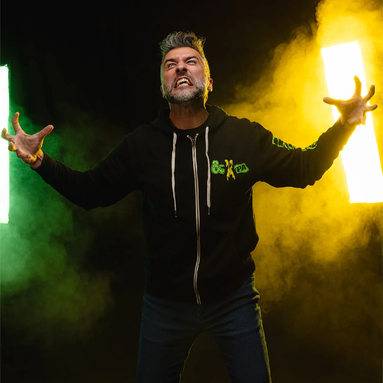 Trauma-Rama Zip-Up Hoodie