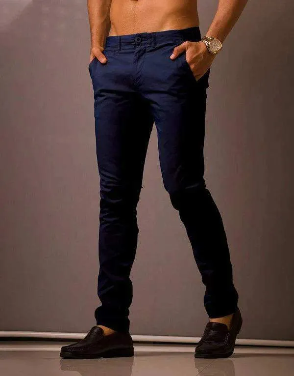 Premium Dark Navy Vanguard Stretch Chino Pant