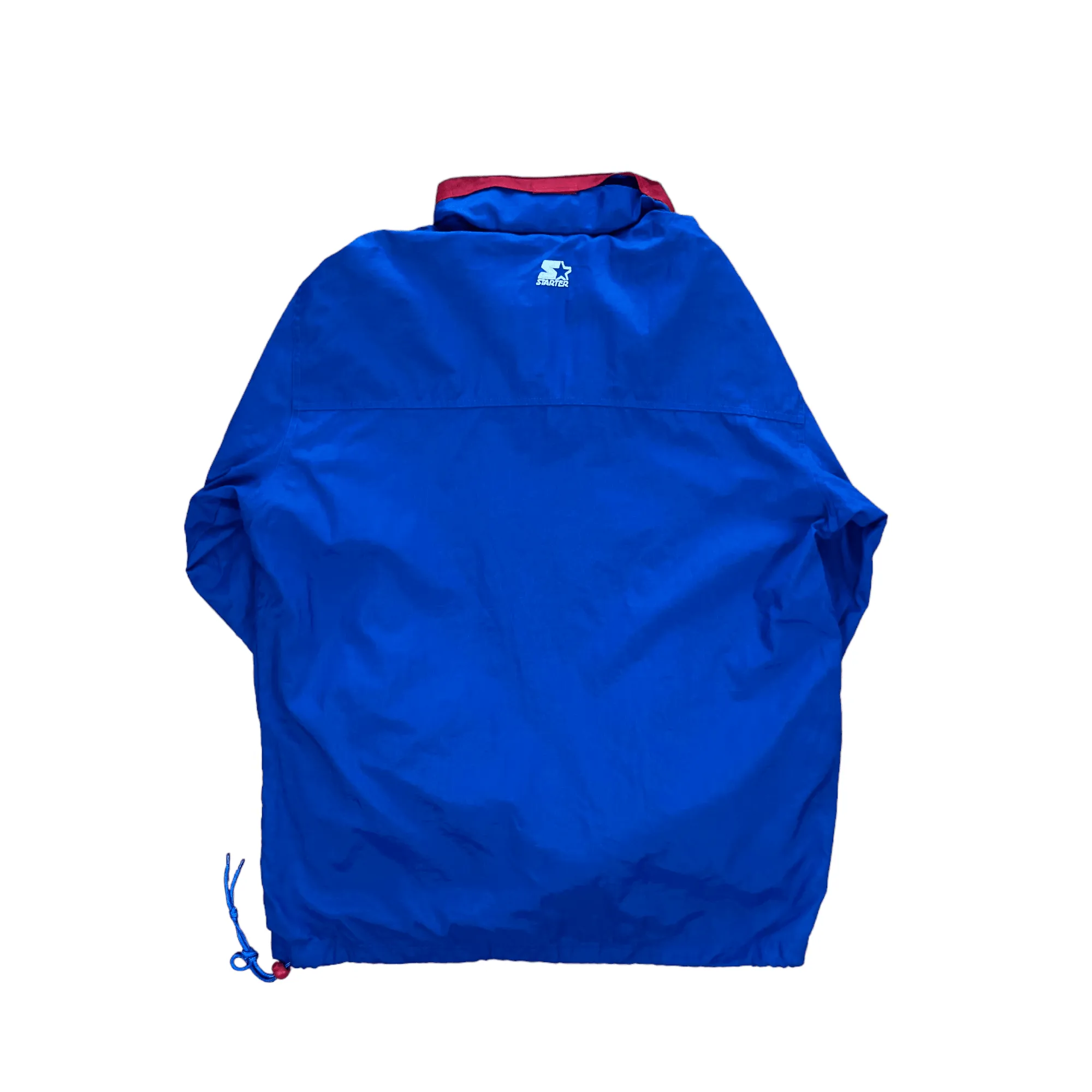 Vintage 90s Blue Starter Basil FC Football Jacket - Large