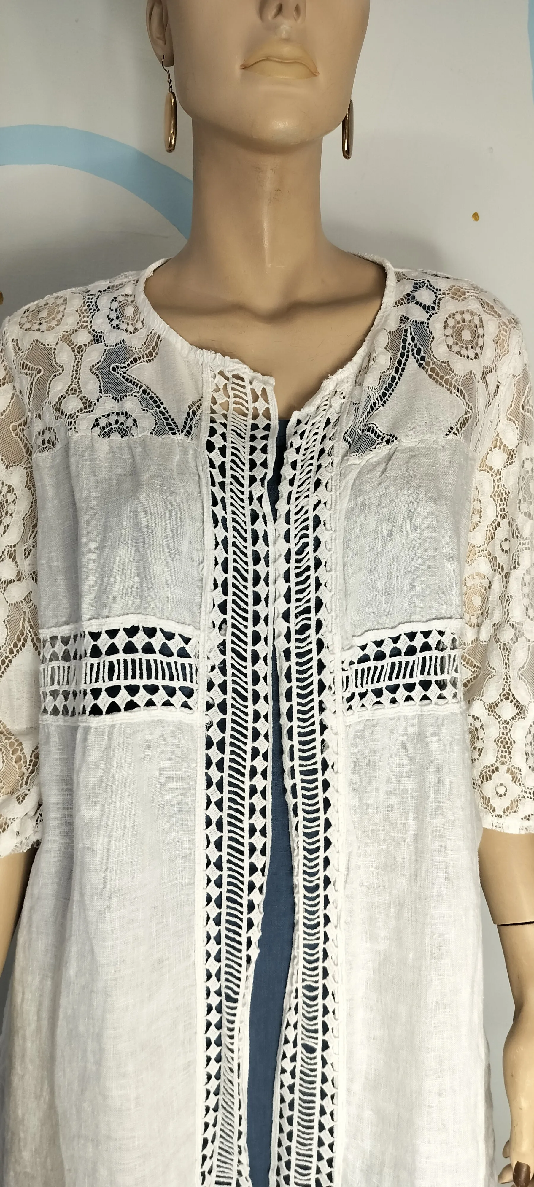 White Linen Jacket