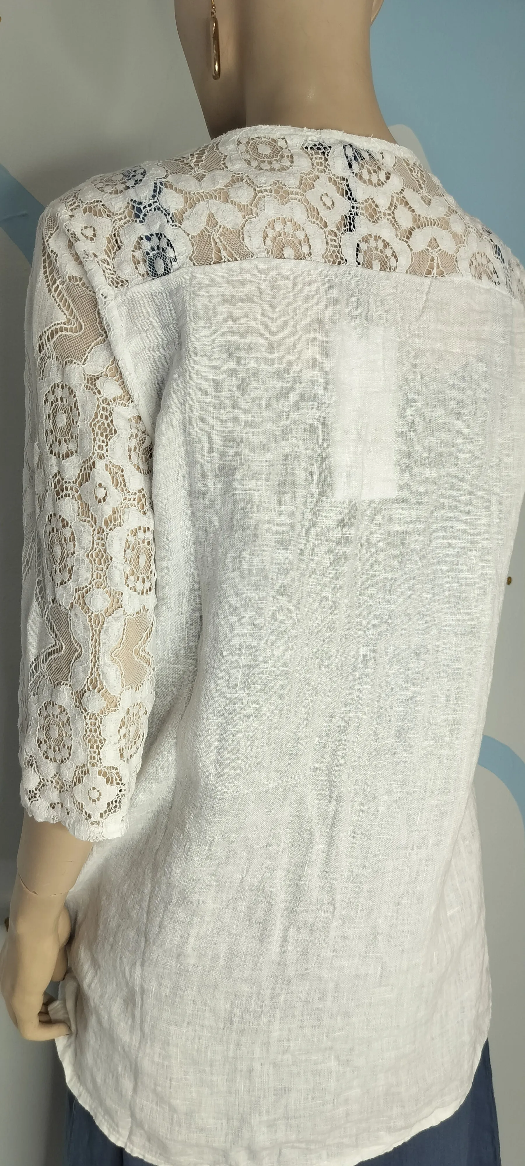 White Linen Jacket