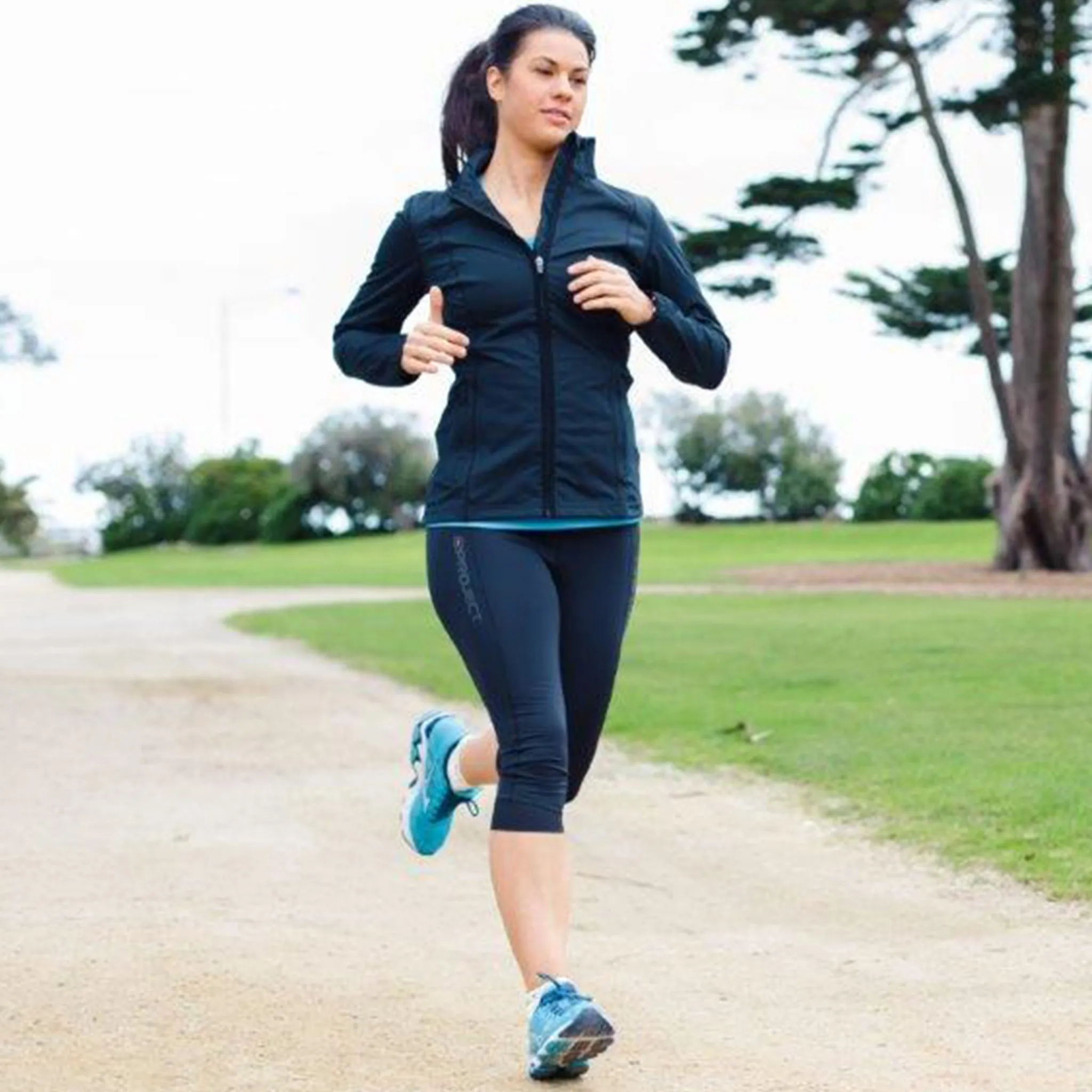 Women's Membrane Run Jacket - Black