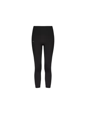 Women's Plant-Stretch Compressive 7/8 Leggings—Black